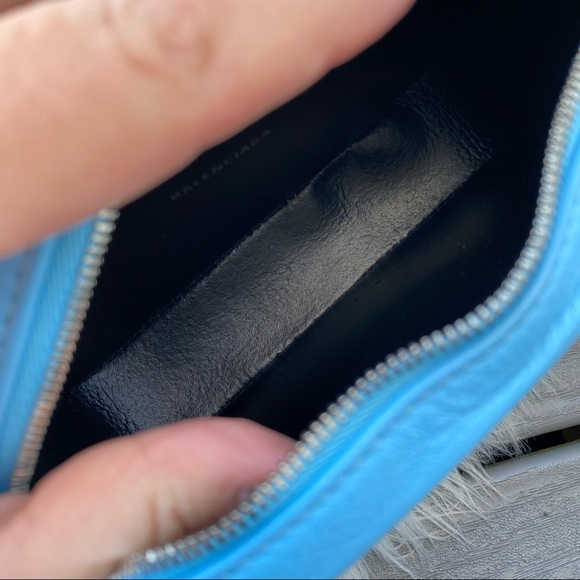 Balenciaga Blue Crossbody Purse - Picture 5 of 6